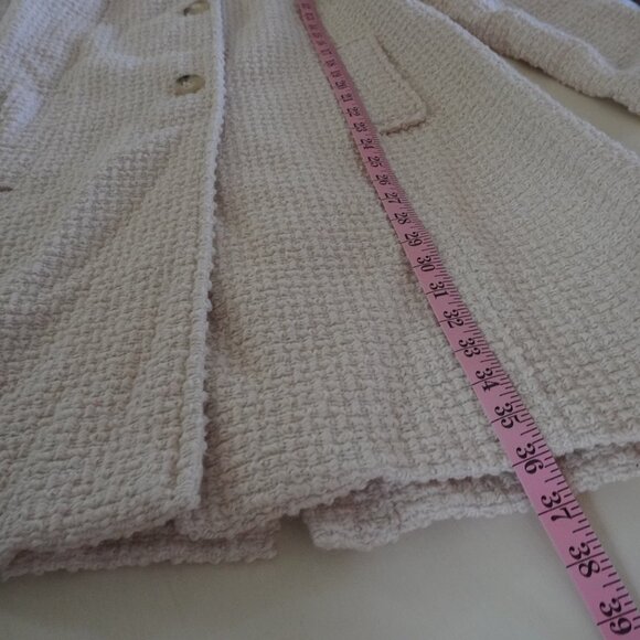 Liz Claibourne Textured Midi Coat Size Small - Picture 11 of 11